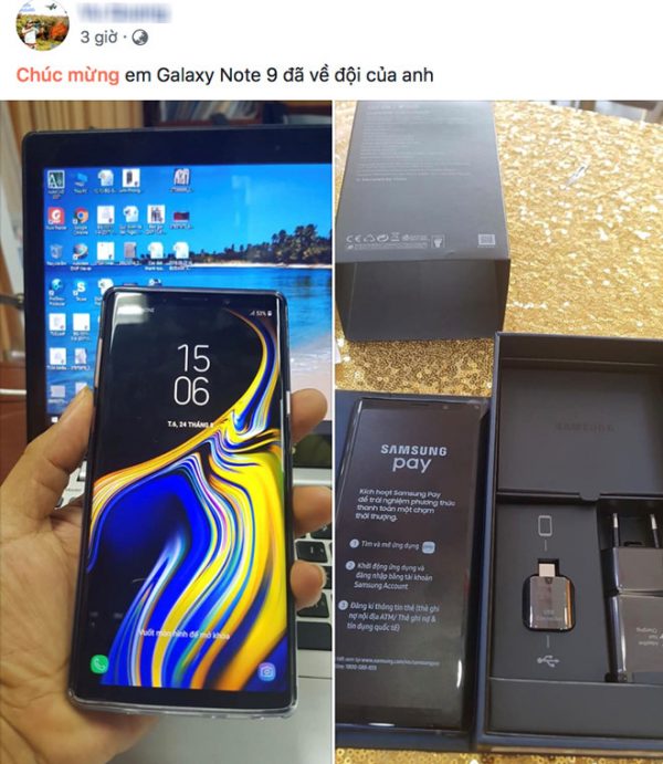 Xếp hàng chờ mua Galaxy Note9