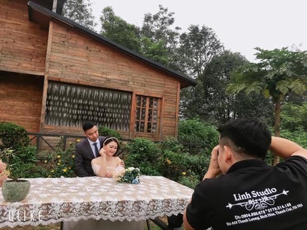 chụp ảnh cưới tại Linh studio