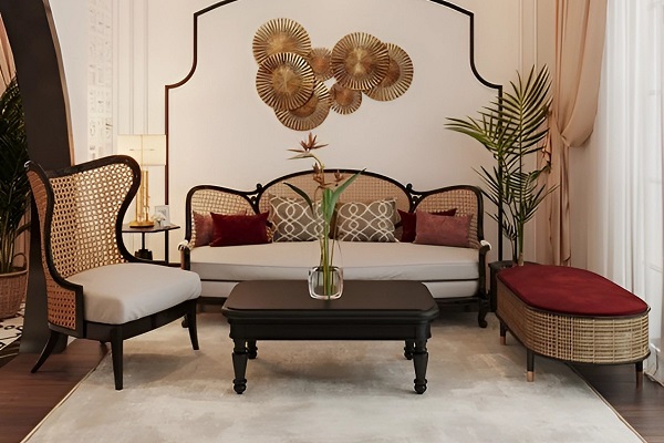 sofa phong cách indochine đẹp