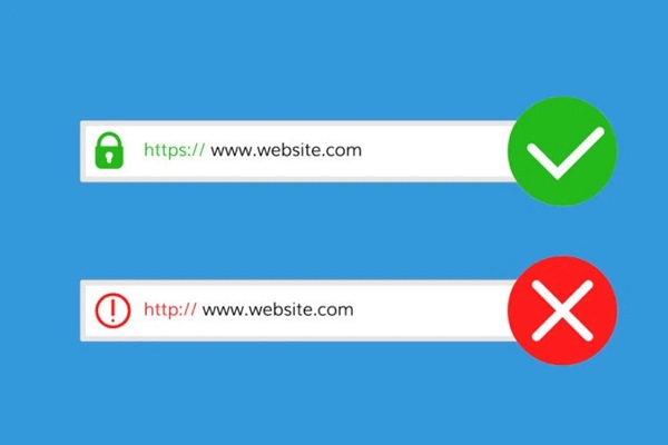 Website lỗi HTTPS hay giao diện