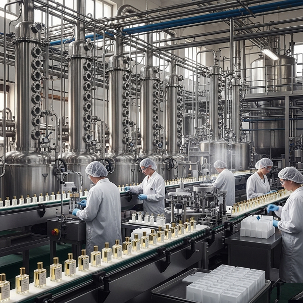 Quy trình sản xuất nước hoa