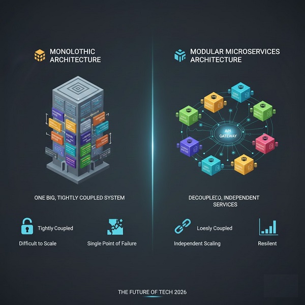 Modular và Monolithic