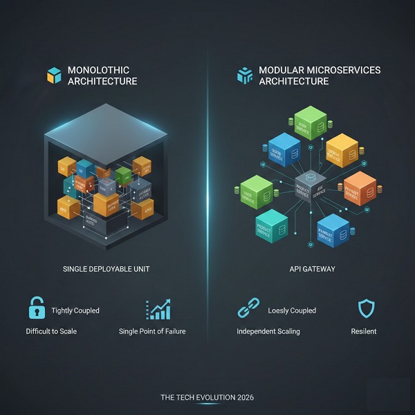 Modular và Monolithic