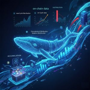 Ví cá voi crypto phân phối theo mô hình nào?