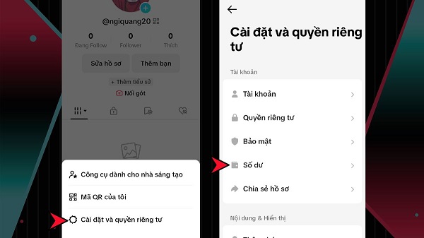 Cách bật kiếm tiền trên TikTok
