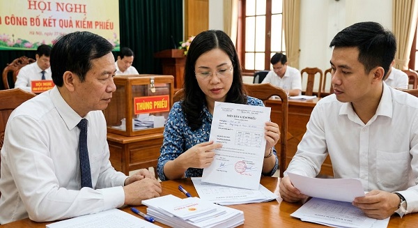 cách đọc biên bản kiểm phiếu 