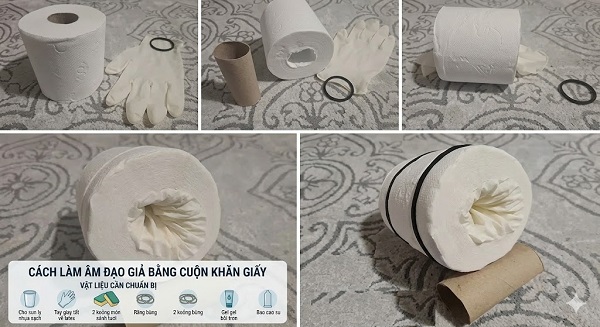 cách làm âm đạo giả tại nhà