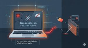 docs google com đã từ chối kết nối
