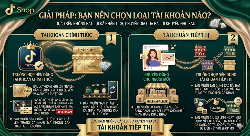 Liên kết tài khoản chính thức TikTok có bất lợi gì?