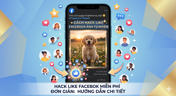 Cách hack like facebook ảnh tăng like cực nhanh