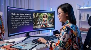 Câu lệnh tạo video AI thời trang