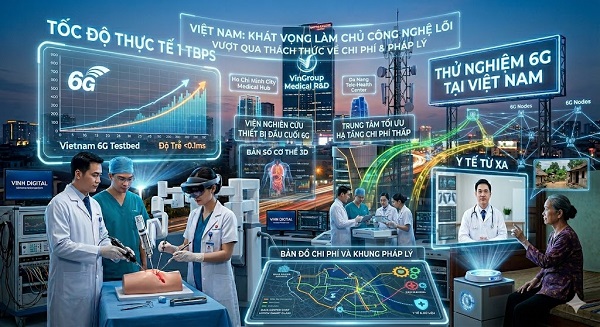 Mạng 6G Thử Nghiệm Tại Việt Nam