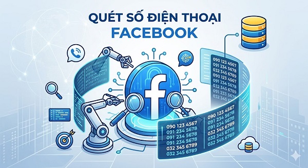 quét số điện thoại facebook