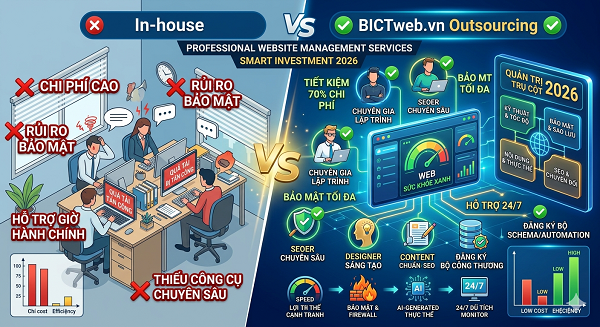 Dịch Vụ Quản Trị Website